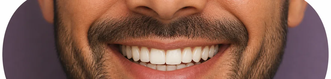 Close-up of a smile